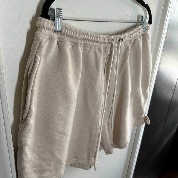 Tru Kolors Tan Knit Klassic Sweat Shorts Heights of Our Dreams Size XXL - Picture 3 of 14